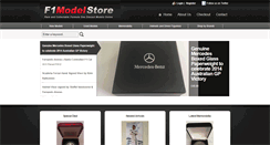 Desktop Screenshot of f1modelstore.com